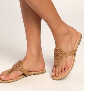 DV Dolce Vita Gotie Sandals Cork Leather Flats